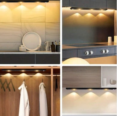 Luz LED Blanca Recargable Con Sensor Movimiento 60CM