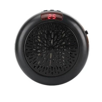 Calefactor Redondo Portátil 900 Watts negro/blanco