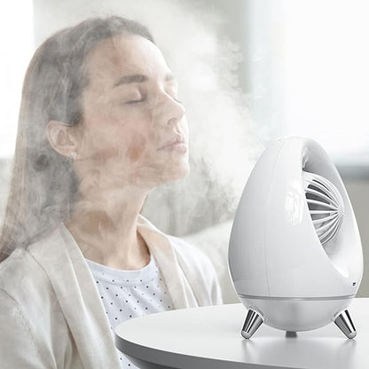 Ventilador de refrigeración con lámpara de noche y humidificador