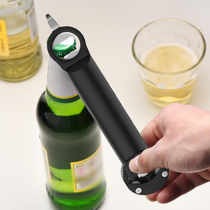 Abridor de botellas retráctil multiusos