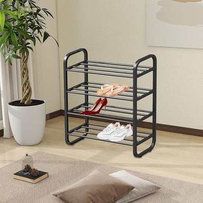 Estanteria de almacenamiento de zapatos de 4 niveles