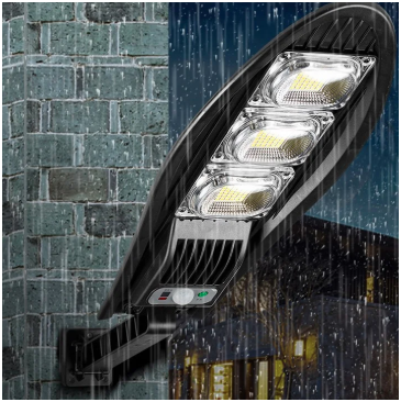 Lámpara Solar LED superbrillante para exteriores con mando