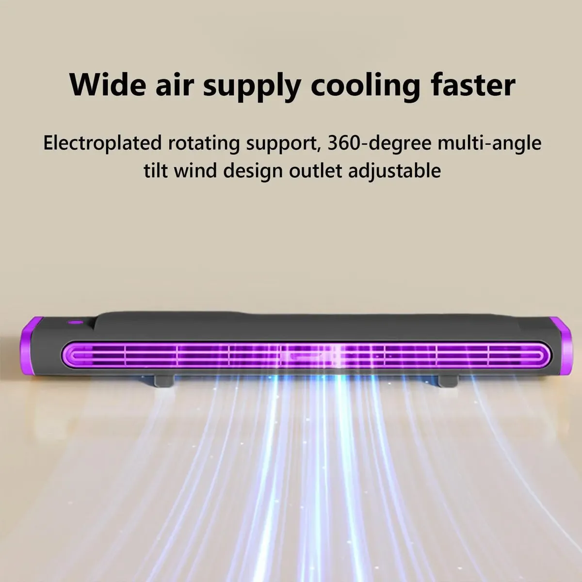Ventilador De Aire Acondicionado Portátil Silencioso