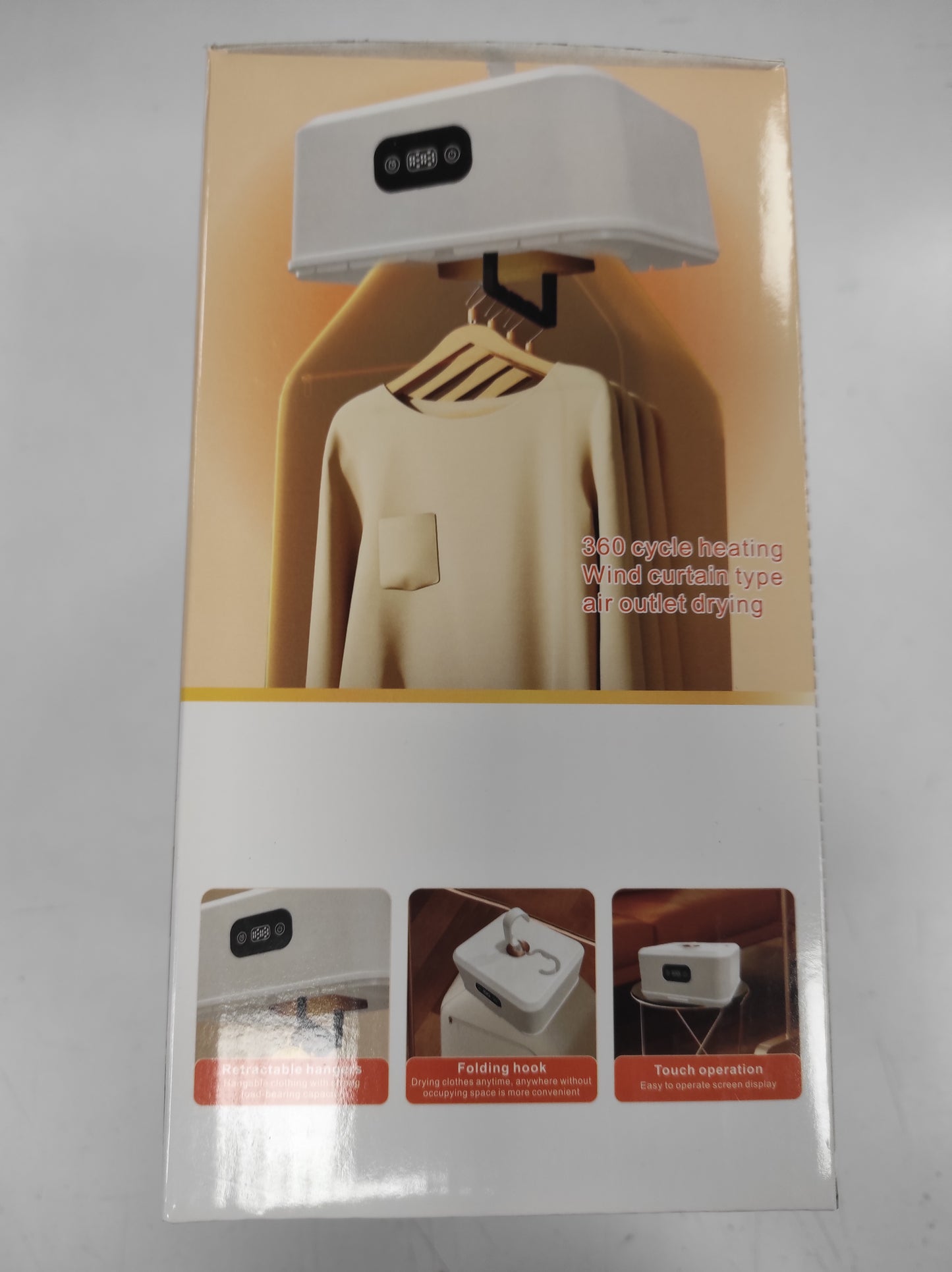 Secadora de ropa eléctrica portátil