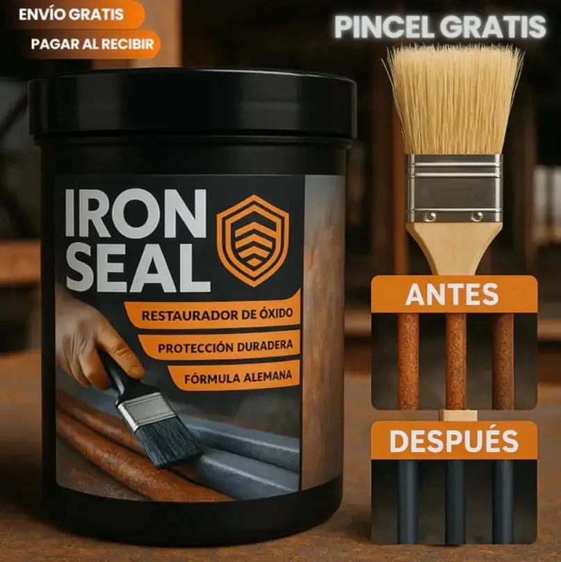Restaurador de óxido color gris 100g